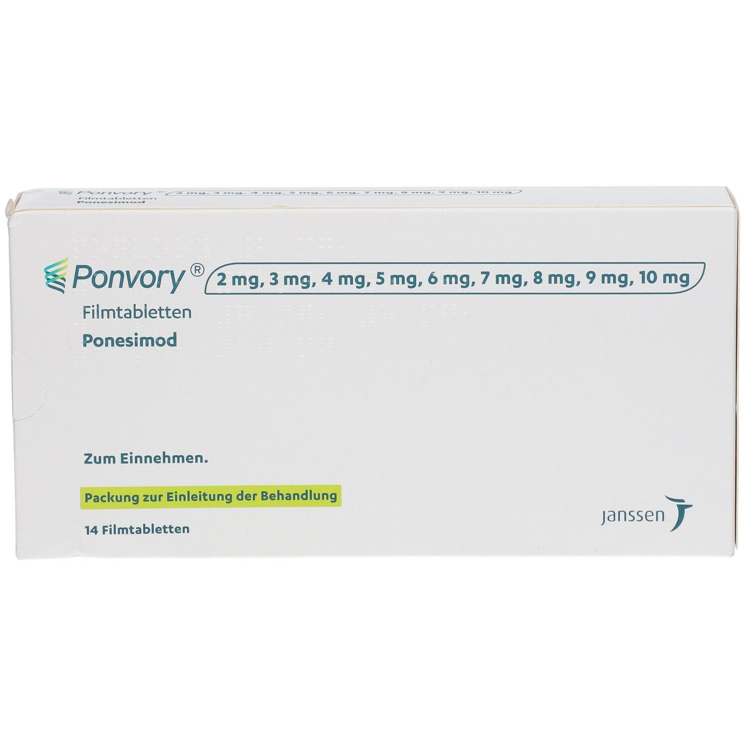 Ponvory 6 mg, Filmtabletten