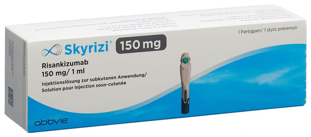 SKYRIZI Sol inj 150 mg/ml Stylo prér, 1pce