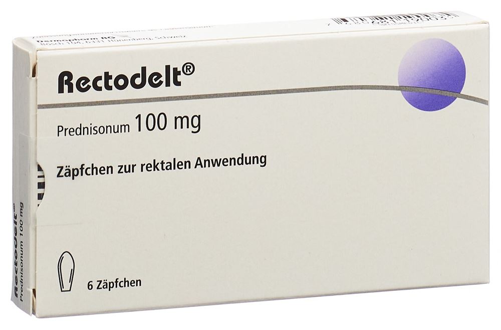Rectodelt, Zäpfchen
