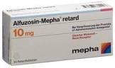 ALFUZOSIN Mepha retard cpr ret 10 mg 30 pce