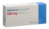 Abirateron Spirig HC 250 mg, Filmtabletten
