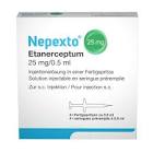 Nepexto 25 mg/0.5 ml, Injektionslsöung in einer Fertigspritze
