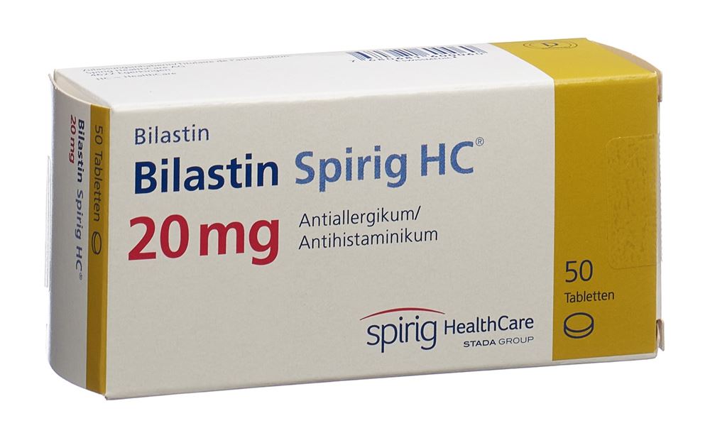 BILASTINE Spirig HC cpr 20 mg 50 pce
