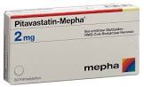 PITAVASTATIN Mepha cpr pell 2 mg 30 pce