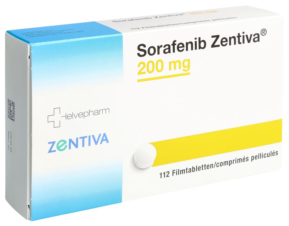 SORAFENIB Zentiva cpr pell 200 mg 112 pce