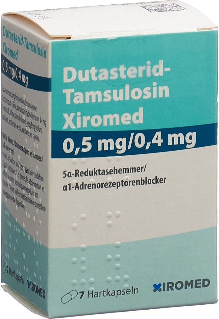 Dutasterid-Tamsulosin Xiromed 0,5 mg/0,4 mg, Hartkapseln