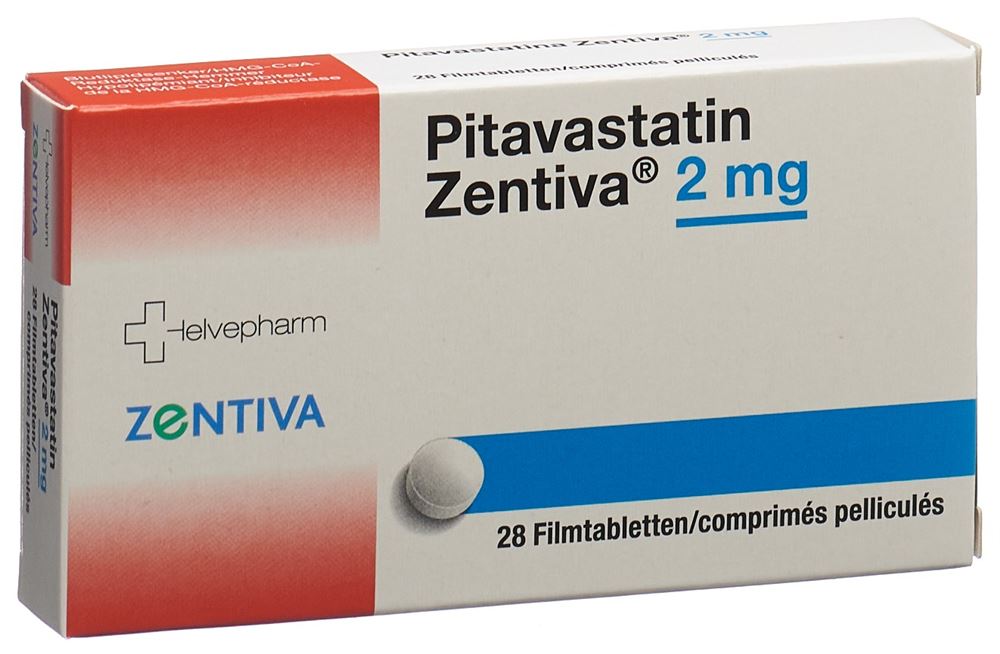 PITAVASTATIN Zentiva cpr pell 2 mg 28 pce