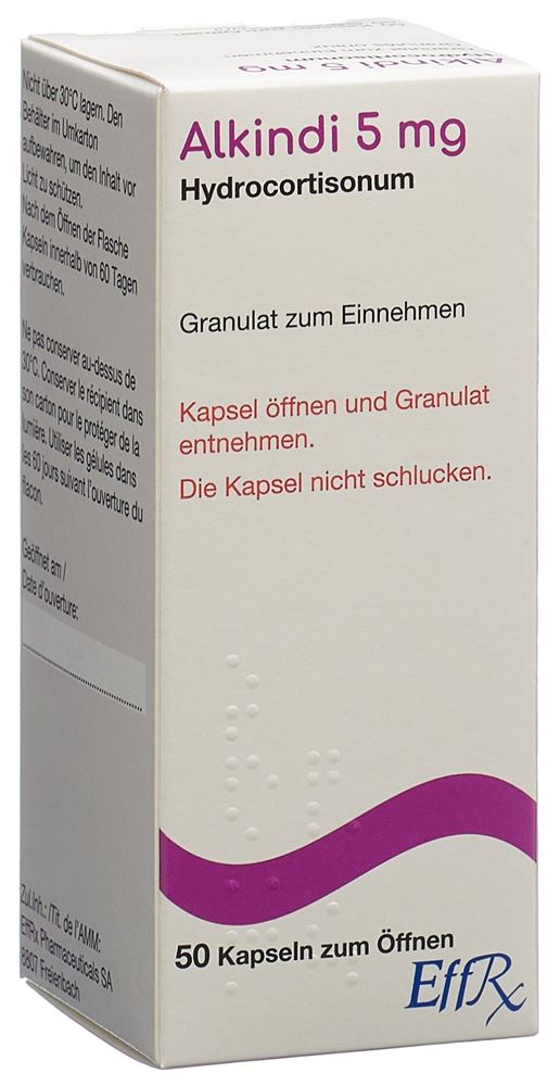 ALKINDI gran 0.5 mg gélules à ouvrir fl 50 pce