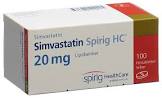 Simvastatin Spirig HC 60, Filmtabletten