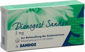 DIENOGEST Mylan cpr 2 mg 28 pce