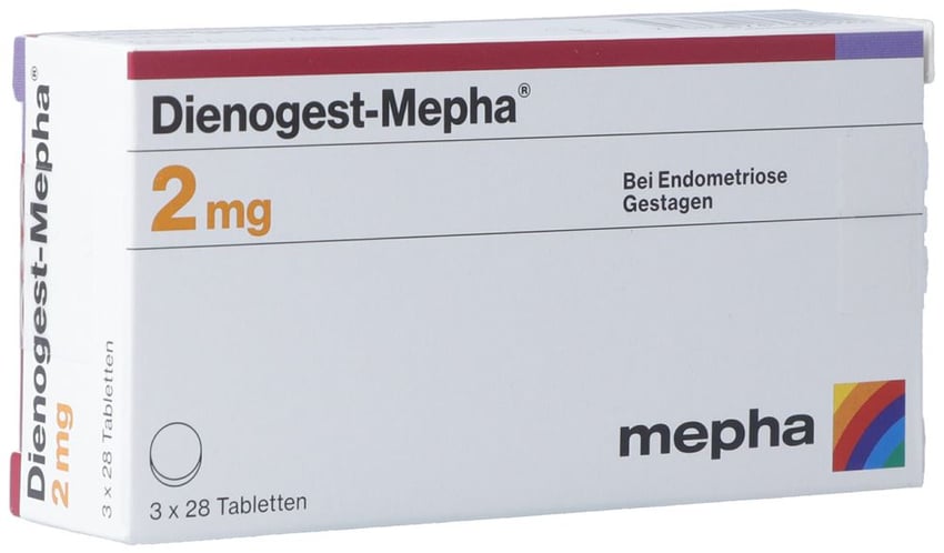 DIENOGEST Mylan cpr 2 mg 84 pce