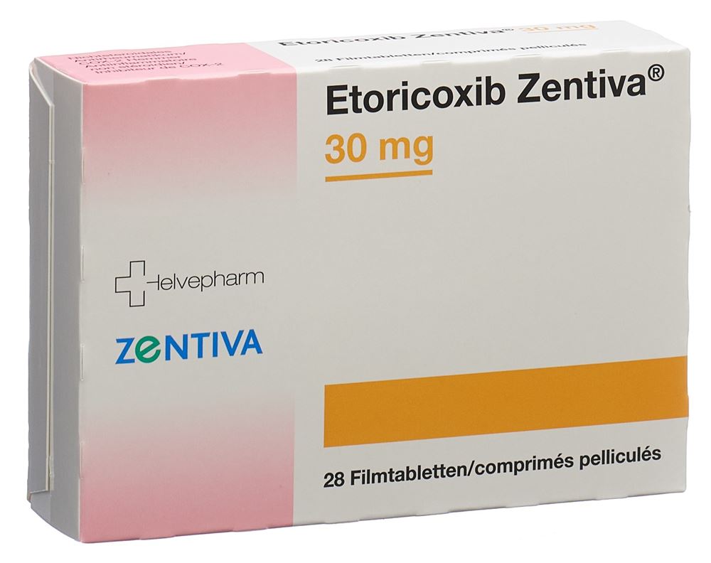 ETORICOXIB Zentiva cpr pell 30 mg 28 pce