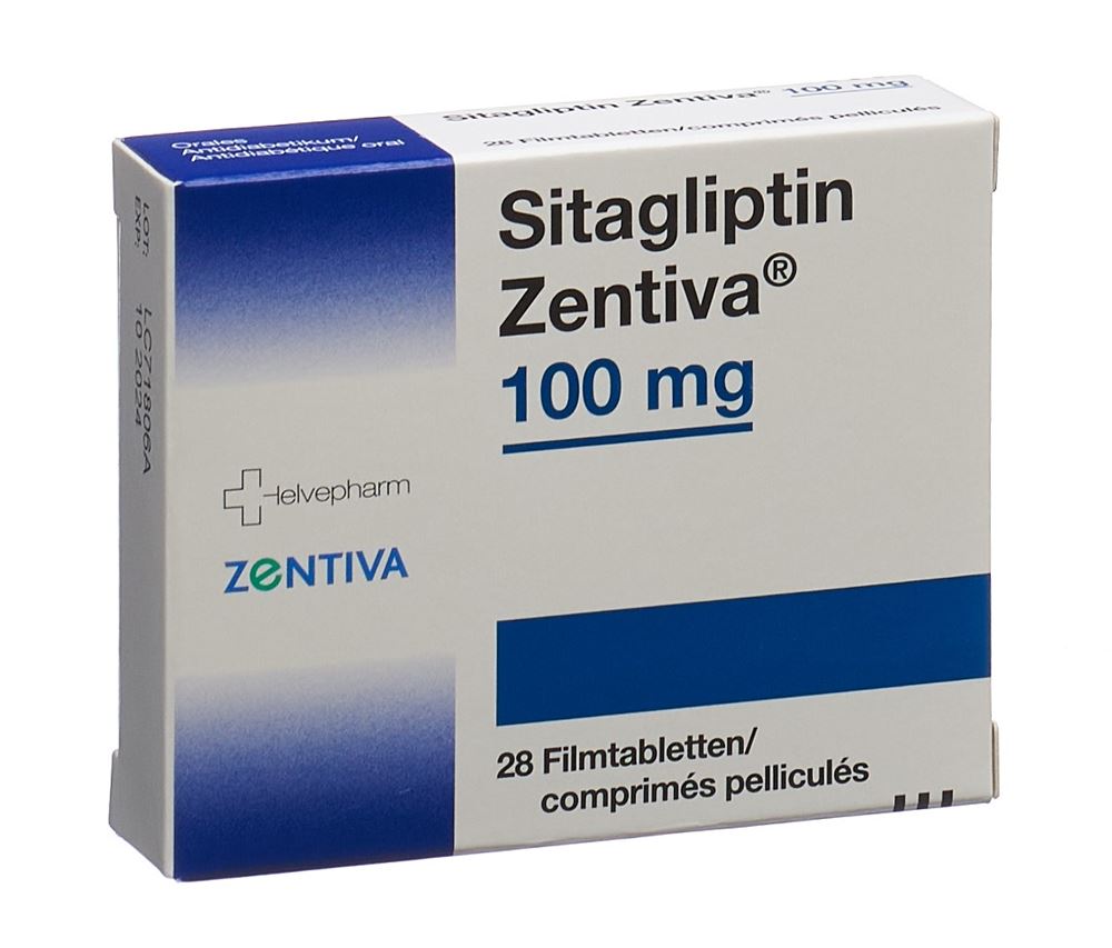 SITAGLIPTIN Zentiva cpr pell 100 mg 28 pce