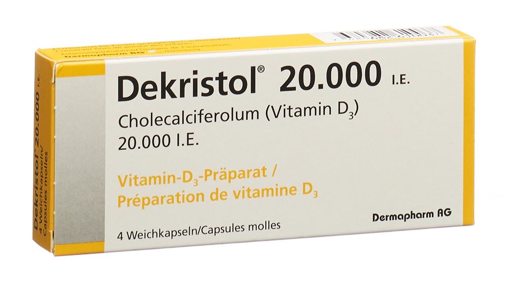 Dekristol 20.000 I.E., Weichkapseln