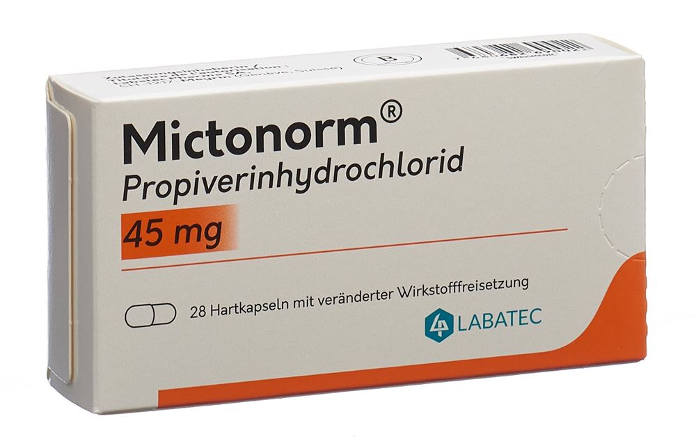 MICTONORM caps ret 45 mg 28 pce