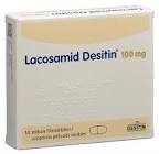 LACOSAMID Desitin cpr pell 100 mg 14 pce