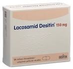 LACOSAMID Desitin cpr pell 150 mg 56 pce