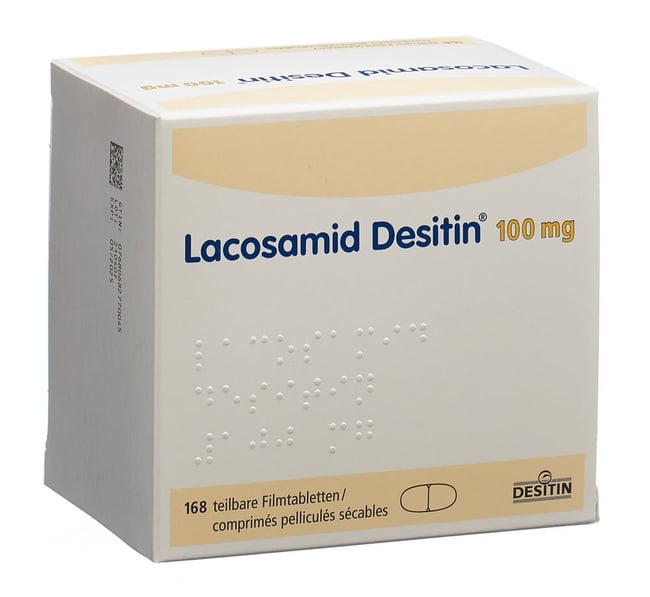 LACOSAMID Desitin cpr pell 150 mg 168 pce