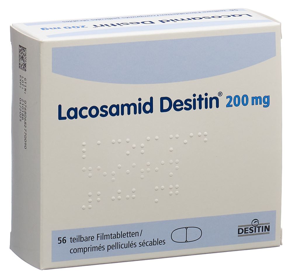 Lacosamid Desitin 200 mg, Filmtabletten
