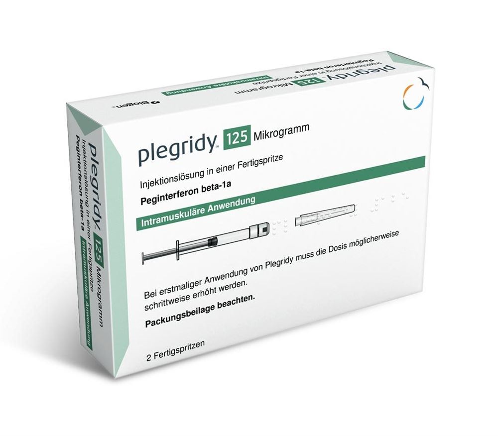 PLEGRIDY sol inj 125 mcg/0.5 ml ser pré 2 pce