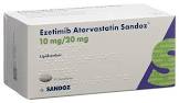 Ezetimib Atorvastatin Sandoz 10 mg / 20 mg, Filmtabletten