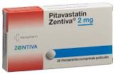 Pitavastatine Sandoz, cpr pell 4 mg , 84 pce
