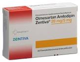 Olmesartan Amlodipin HCT Zentiva 20 mg/5 mg/12.5 mg, Filmtabletten