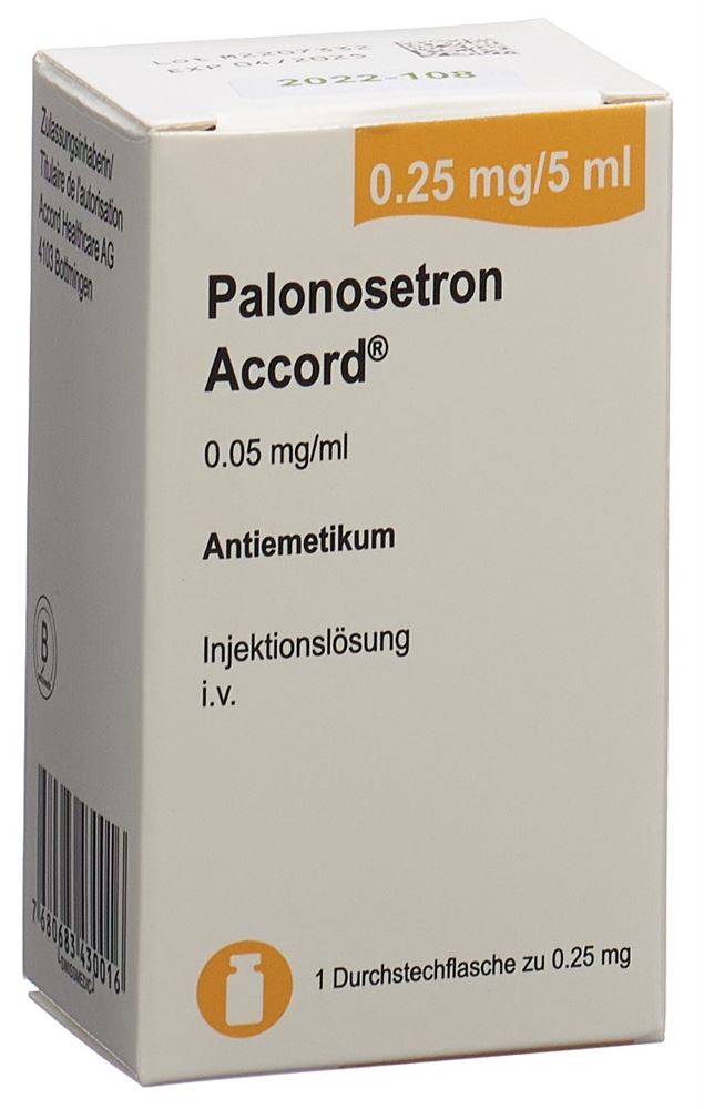 Palonosetron Accord 0.25 mg/5 ml, Injektionslösung