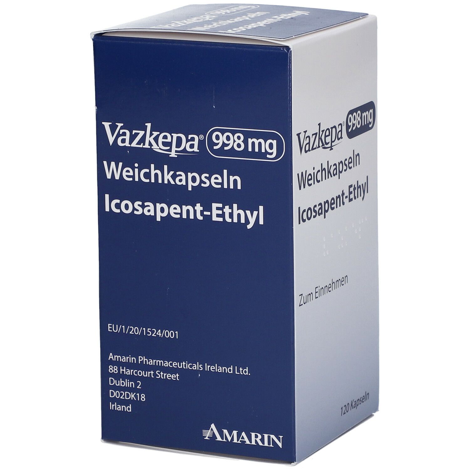 Vazkepa 998 mg, Weichkapseln