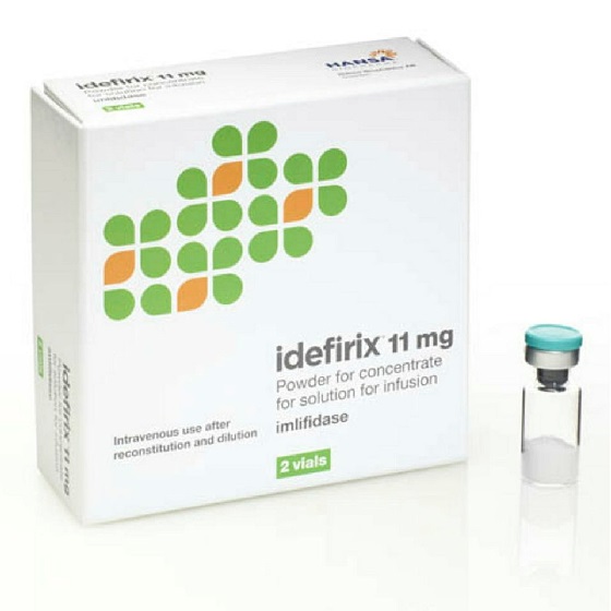 Idefirix 11 mg, poudre pour solution à diluer pour perfusion