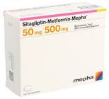 SITAGLIPTIN Metformin Mepha 50/500mg 56 pce