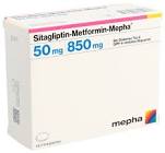 Sitagliptin-Metformin-Mepha 50/850 mg, Filmtabletten
