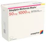 Sitagliptin-Metformin-Mepha 50/1000 mg, Filmtabletten