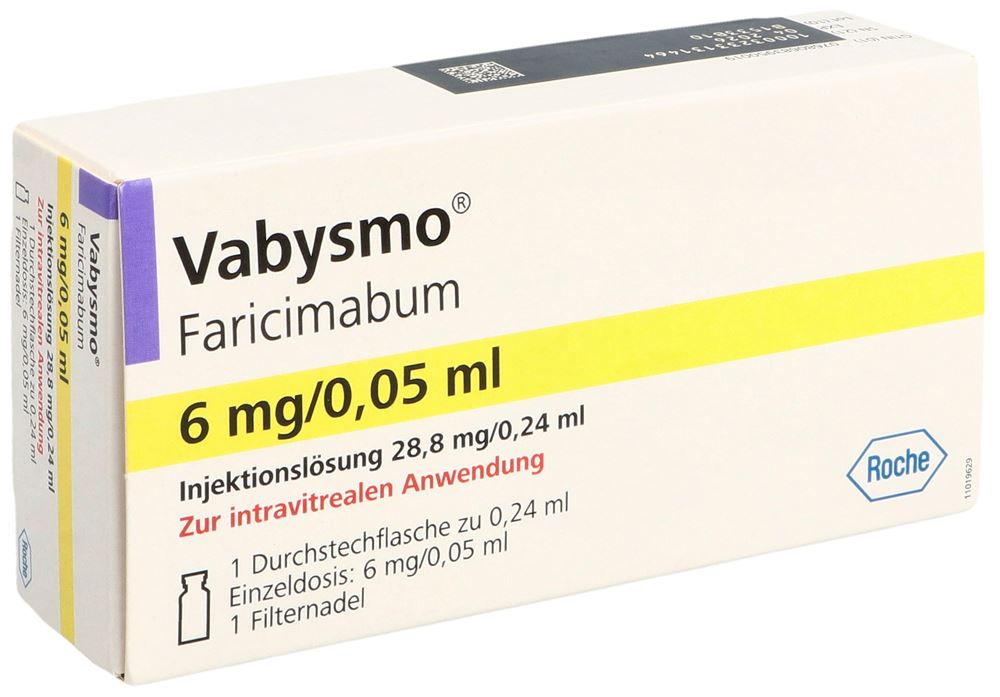 Vabysmo 6 mg/0,05 ml, Injektionslösung