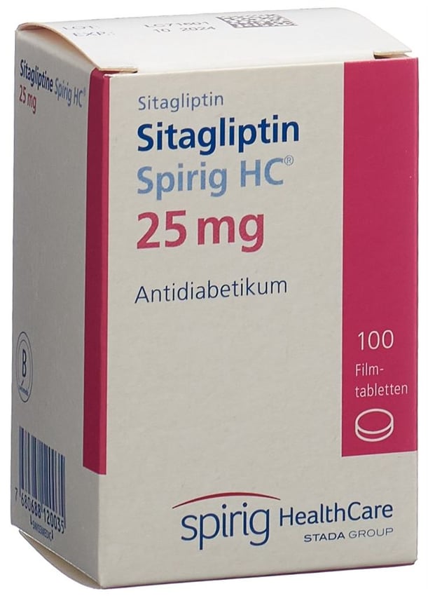 Sitagliptin Metformin Spirig HC 50/850 mg, Filmtabletten