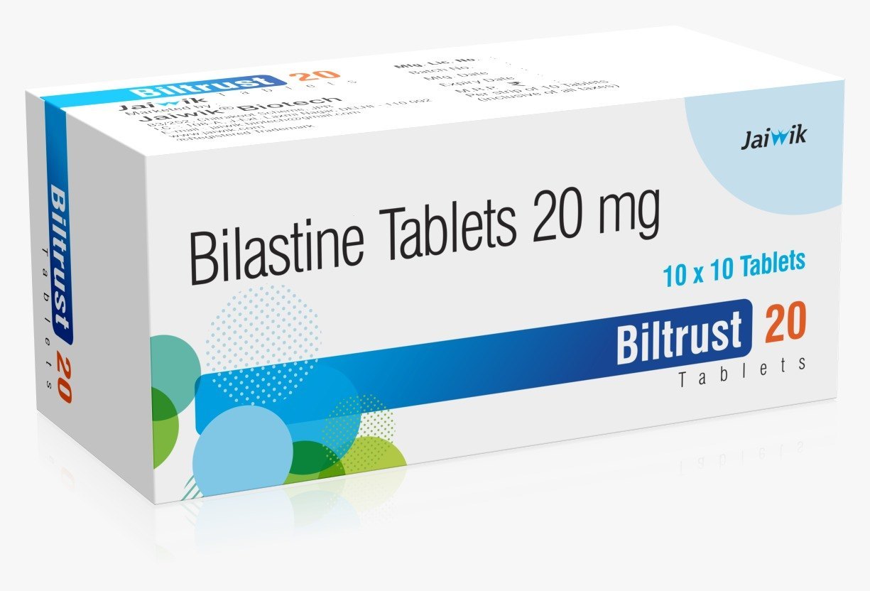 Bilastin Zentiva 20 mg, Tabletten