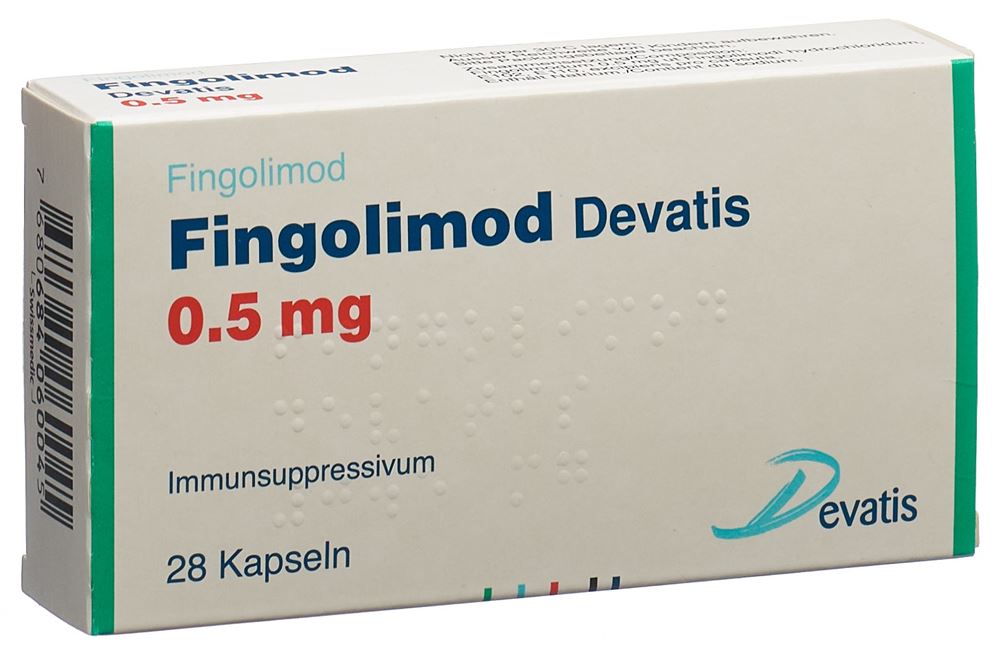 Fingolimod Devatis 0.5 mg, Kapseln