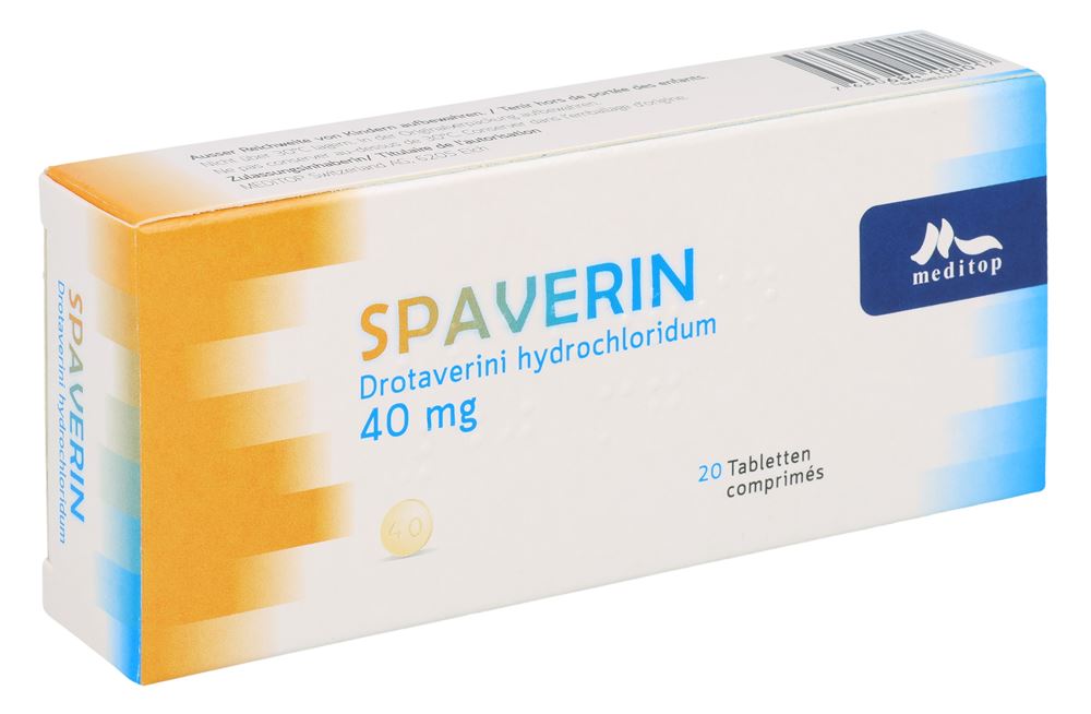 Spaverin 40 mg, Tabletten