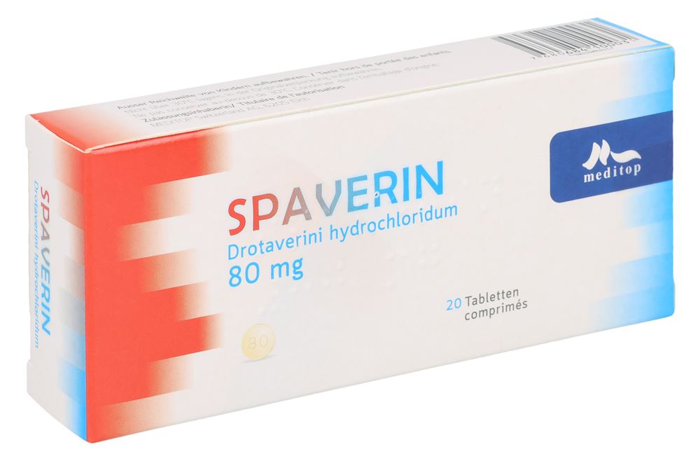 SPAVERIN cpr 80 mg 20 pce