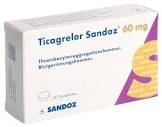 Ticagrelor Sandoz 60 mg, Filmtabletten