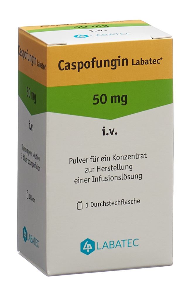 CASPOFUNGIN Labatec subst sèche 50 mg flac
