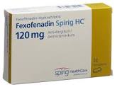 Fexofenadin Spirig HC 120 mg, Filmtabletten