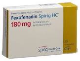 Fexofenadin Spirig HC 180 mg, Filmtabletten