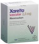 Rivaroxaban-Mepha vascular 2.5 mg Filmtabletten