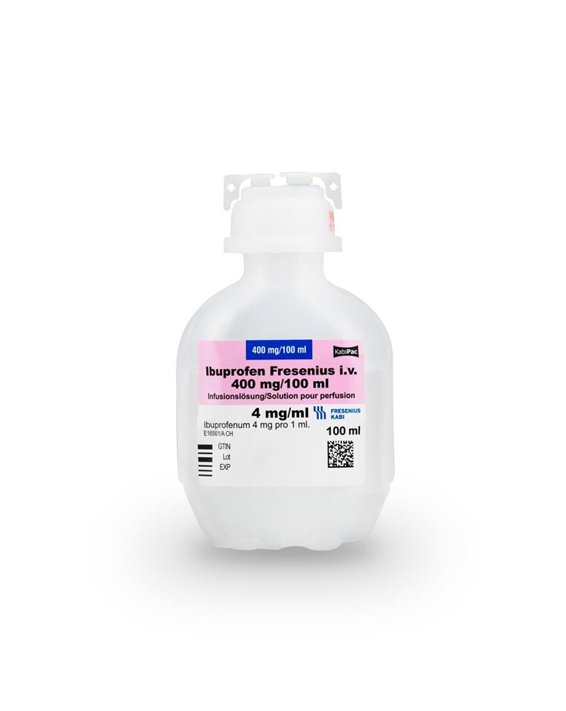 IBUPROFEN Fresenius sol perf 400 mg/100ml 10 pce