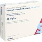 Eisencarboxymaltose Sandoz 100 mg / 2 ml, Dispersion zur Injektion/Infusion für intravenöse (i.v) Verabreichung