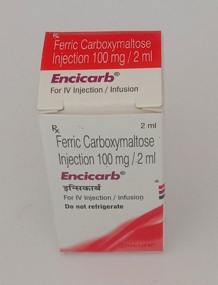 CARBOXYMALTOSE FERRI Sandoz 100 mg/2ml 5 pce
