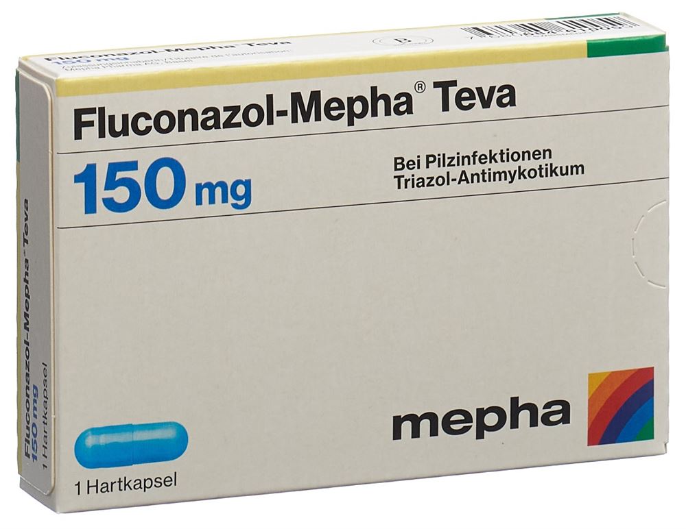 Fluconazol-Mepha Teva 150 mg, Hartkapseln