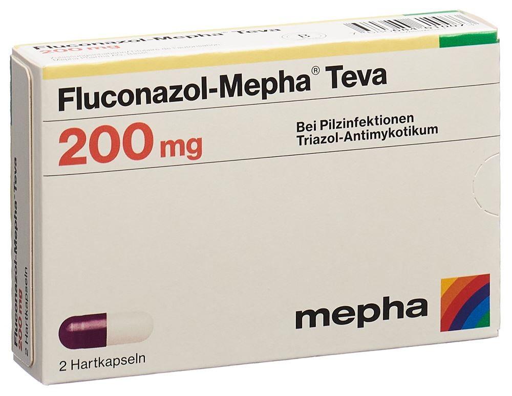 Fluconazol-Mepha Teva 200 mg, Hartkapseln