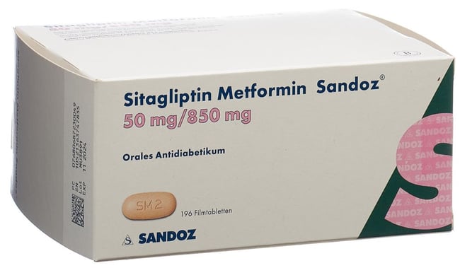 Sitagliptin Sandoz eco 25 mg, Filmtabletten